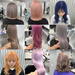 【🎀大人気メニュー🎀】カット+ダメージレスブリーチ+艶カラー🫧+TOKIOトリートメント