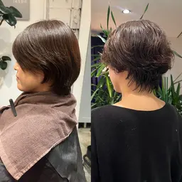 平日限定👩🏻‍🦱ショートパーマ✨️カット無料✂️