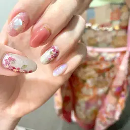 【成人式おめでとうキャンペーン】(シンプルコースorデザインコース)ジェルネイルor剥がせるジェルorオーダーチップ