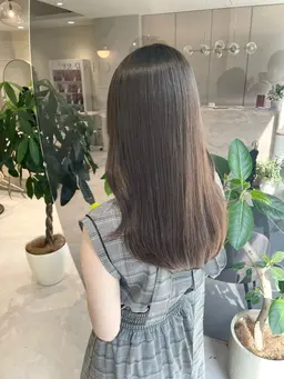 💐人気No. 3💐ケアカラー+オージュア5stepトリートメント