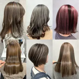 【白髪を隠すから活かすへ】白髪ぼかしハイライト（ケアブリーチ、イルミナカラー込み）