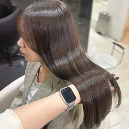 【ブロー込み🫧】似合わせカット＋艶3倍✨シルクオイルカラー