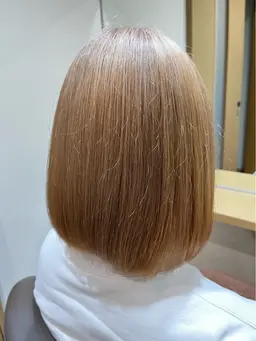 【ブリーチカラー】#ダブルカラー #ブリーチ #ケアブリーチ