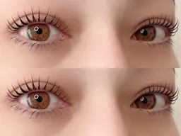 パリジェンヌラッシュリフト♥ブラックティント+550円