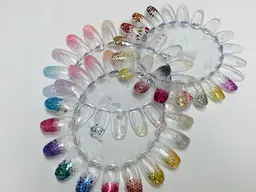 オフなし ラメグラデーション