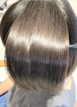 カット+髪質改善酸性ストレート
