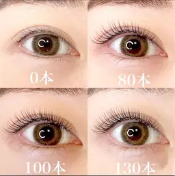 🌸フラットラッシュ120本¥6500円[LED+1100円]🌸銀座マツエク#LED#マツパ#パリエク#パーマ