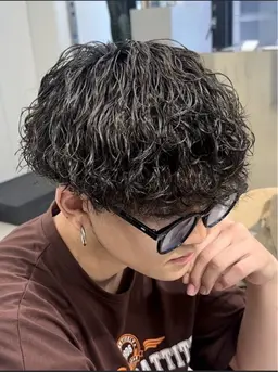 【ミニモ限定価格☀️】👑人気No.1👑王道カット＋波巻きパーマ🌀🌀