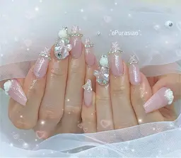 【3月限定✨】パーツ4個まで無料💖120分アートし放題(フィルイン/持ち込み可)