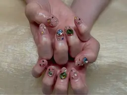 【✨オフあり別途✨】ワンカラーにパーツつけ放題90分