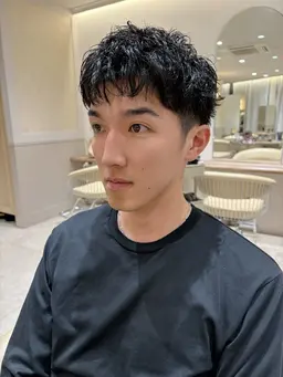 💈似合わせメンズカット➕パーマ✂️ シャンプー・スタイリング込み