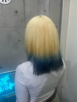 『トレンド×可愛い』を作る🌟インナー、襟、裾、部分カラー🌟ケアブリーチ＋透明感フルカラー