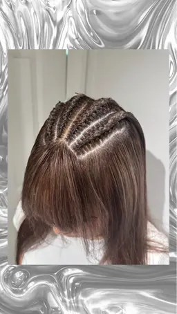 💙コーンロウモデル💙