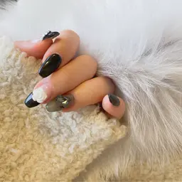 【ハンド】ワンホンネイル💅 中国のインフルエンサー(ワンホン)発 エレガントで大人な色っぽい感じで大人気‼️)