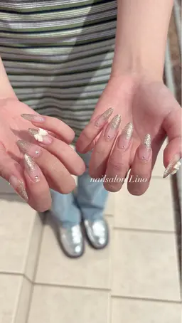 𓇼カラーorラメグラデーション オフなし