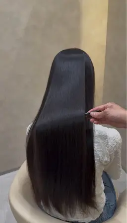 「美髪へ」髪質改善トリートメント+髪質改善inカラー+似合わせカット