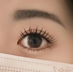 (マツエク)(LED限定無料)アンドヘルシー+ダブルフラットラッシュ100本+パーマ コーティング付き