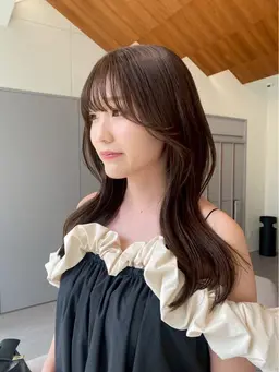 🩵予約数No.1🩵カット+カラー+3stepトリートメント🫧 レイヤーカット/髪質改善/暖色カラー/ミニモ学割