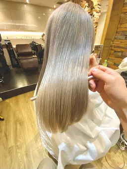 【最高峰！】アルテマメテオトリートメント+カラー+カット/アルカリ酸熱トリートメント！最高峰の髪質改善！