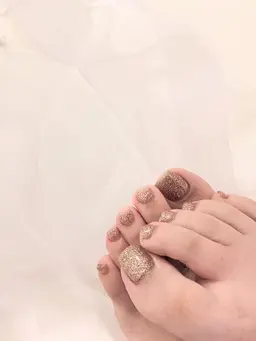 フットネイル ワンカラー(2色まで)