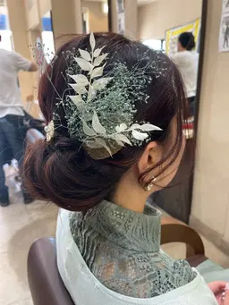💐おでかけ、お呼ばれ前に💐ヘアセット