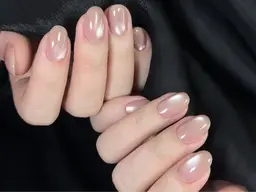 【初回ソフトジェルオフ無料】（水光）マグネットネイル&フラッシュ¥6980→¥5380