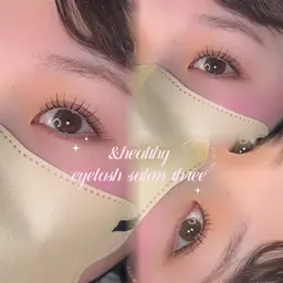 ✨&ヘルシー100本✨まつ毛パーマだけじゃ物足りない方にオススメ!今人気の自まつ毛を根本から上げて装着する次世代技術🧡