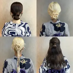 🎀浴衣着付け+選べるヘアセット🎀