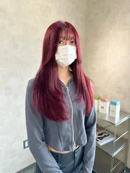 🌸【2000円OFF】ブリーチ無しダブルカラー【暖色系オススメ‼️】🌸