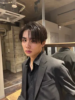 メンズカット＋高濃度炭酸泉