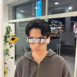 ❤️‍🔥カット➕フェザーパーマ➕毛髪補修トリートメント