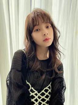 新生活に向けて艶髪に...♪👑ミニモ人気No1👑カット+フルカラー+Aujuaトリートメント　¥9980