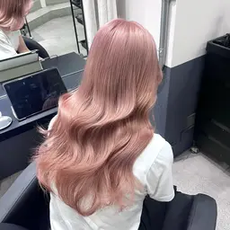 【⠀✨超ケアコース ✨ 】ケアブリーチ➕トリートメント🫧ダブルカラー🫧