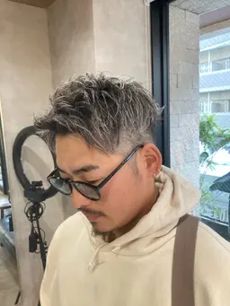 💈メンズ大人気‼️メッシュで差をつけろ‼️💈ハイライトカラー➕カット