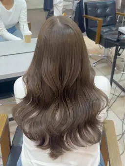 ブリーチなしワンカラー