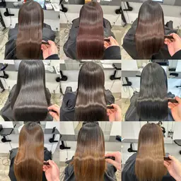 髪質改善　美髪縮毛矯正+髪質改善トリートメント