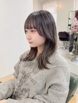 ブリーチなしワンカラー