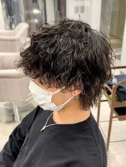 【メンズ限定】メンズカット+スパイラルパーマ