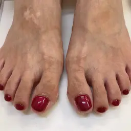 【 オフあり 】フットワンカラー✨️🦋‪💎