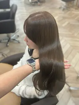 【巻ける縮毛矯正☘️】カット＋髪質改善縮毛矯正