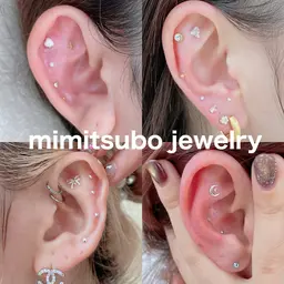 耳ツボジュエリー💎 両耳6粒