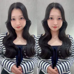 【🍎1日3名様限定🍎】🙊💚髪質改善カラー＋韓国風カット＋クイックトリートメント💚【レイヤー/小顔】¥9900