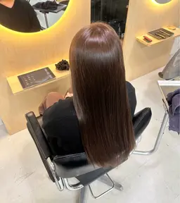 ファッションカラー・ワンカラー‎🍪𓊆おしゃれ染めの全体染め ドライ、ブロー込み𓊇ロング料金なし、⚠️白髪染め不可