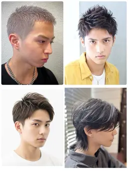 メンズカット モデル