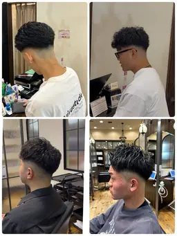 【メンズ限定、撮影モデルさせてくれる方限定】フェード、スキンフェードスタイル＋トリートメント