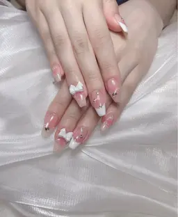 💕120分持ち込み デザイン10本パーツつけ放題　　8980→7980