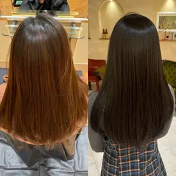 💙アッシュブラウン🫐トーンダウン(ブリーチ、デジタルパーマ等履歴のない方)⚠️土曜日以外