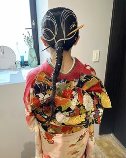 卒業式ヘアセット👩‍🎓💐🌷《2週間前までのご予約》