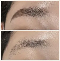 2回目HBL(眉毛の毛流れを整えるパーマ)