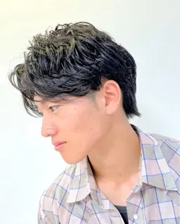 【男性限定】波巻き・ツイスト・スパイラルパーマ+カット